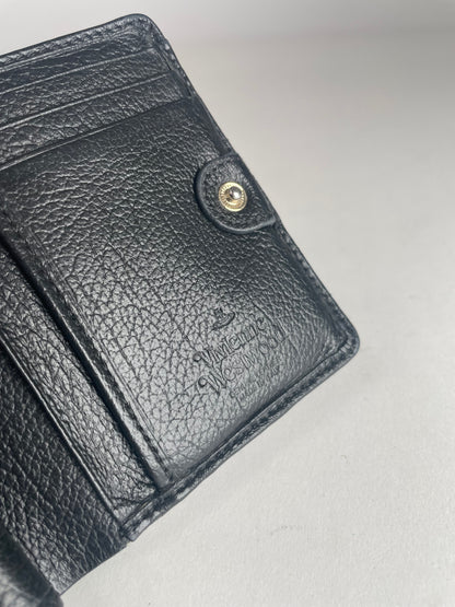 Vintage Vivienne Westwood Leather Wallet Black