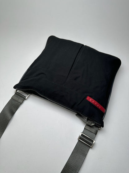 Vintage Prada Sport Crossbody Bag Black