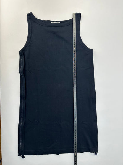 Vintage Versace Maxi Dress Black L