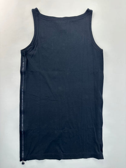 Vintage Versace Maxi Dress Black L