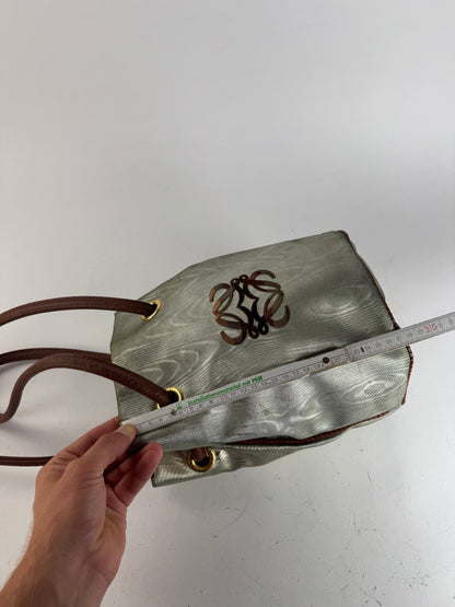 Sac vintage en cuir Anagram Pearl de Loewe