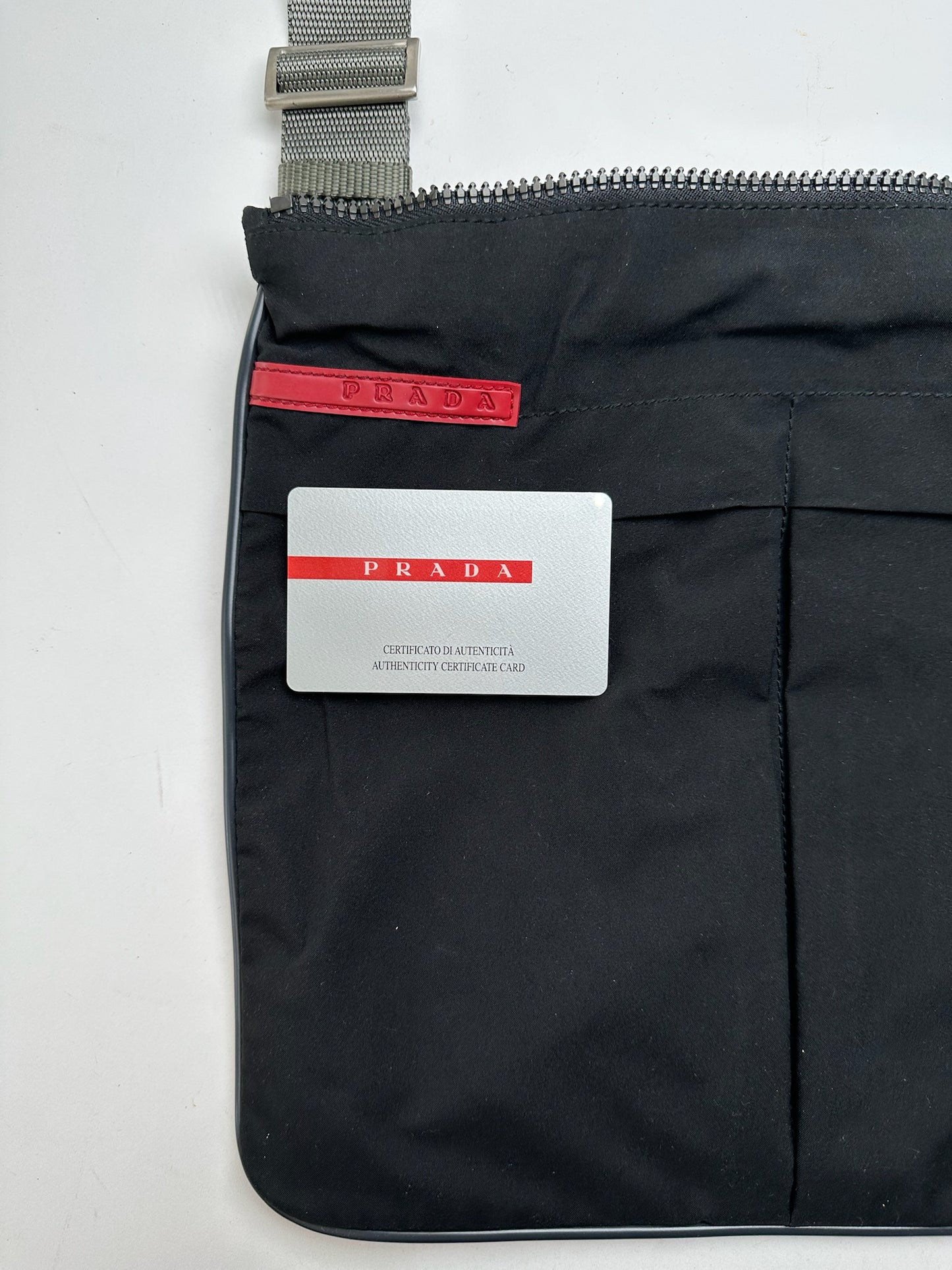 Vintage Prada Sport Crossbody Bag Black