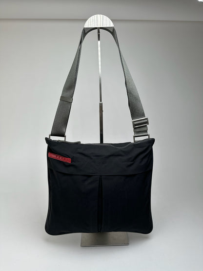 Vintage Prada Sport Crossbody Bag Black