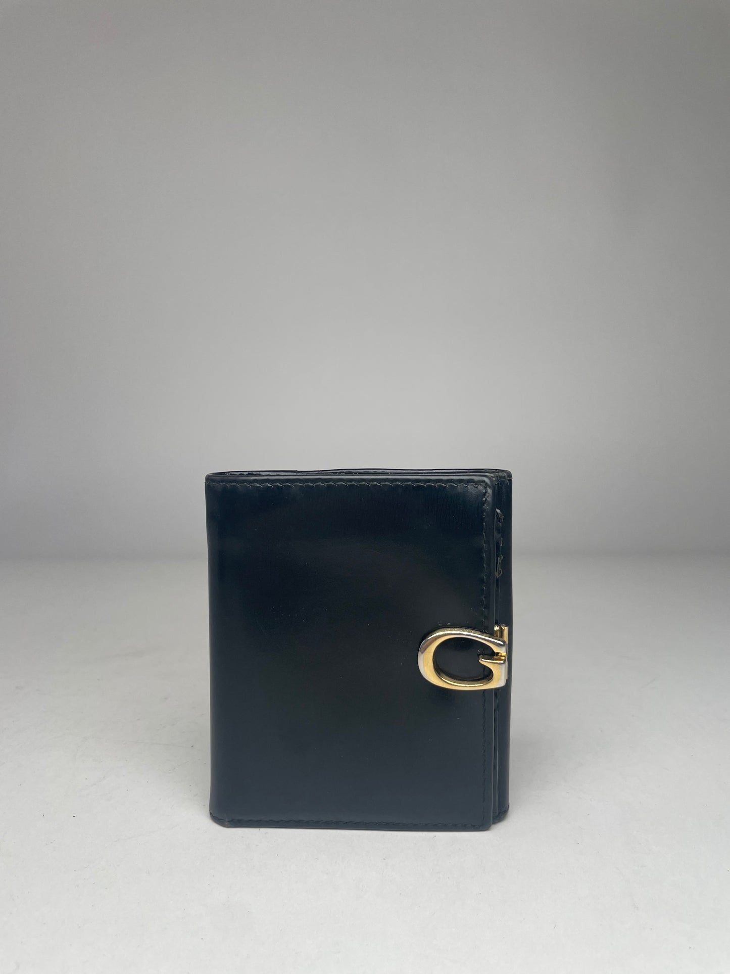Vintage Gucci Leather Wallet Black