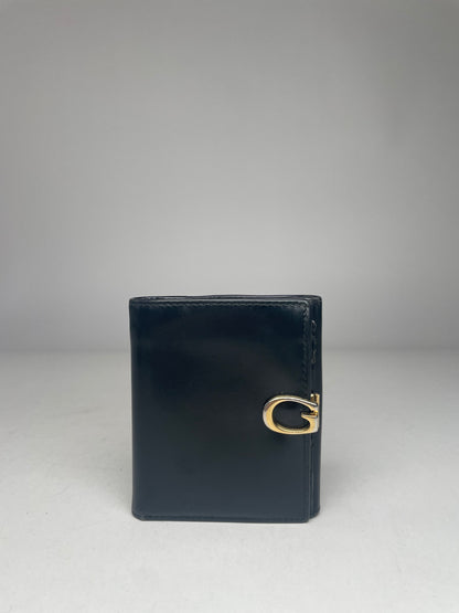 Vintage Gucci Leather Wallet Black