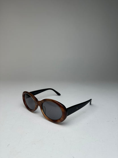 Vintage Celine Paris Sunglasses Black Brown