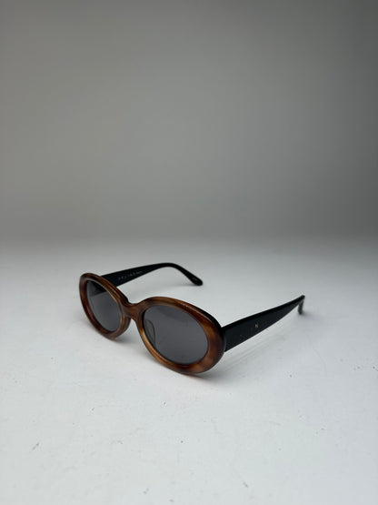 Vintage Celine Paris Sunglasses Black Brown
