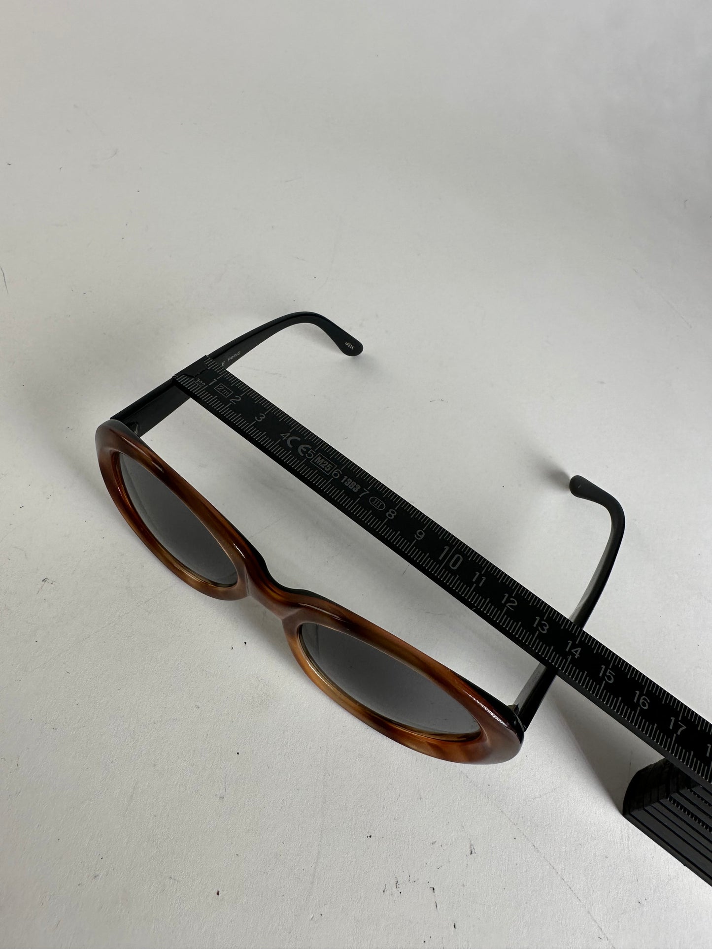 Vintage Celine Paris Sunglasses Black Brown