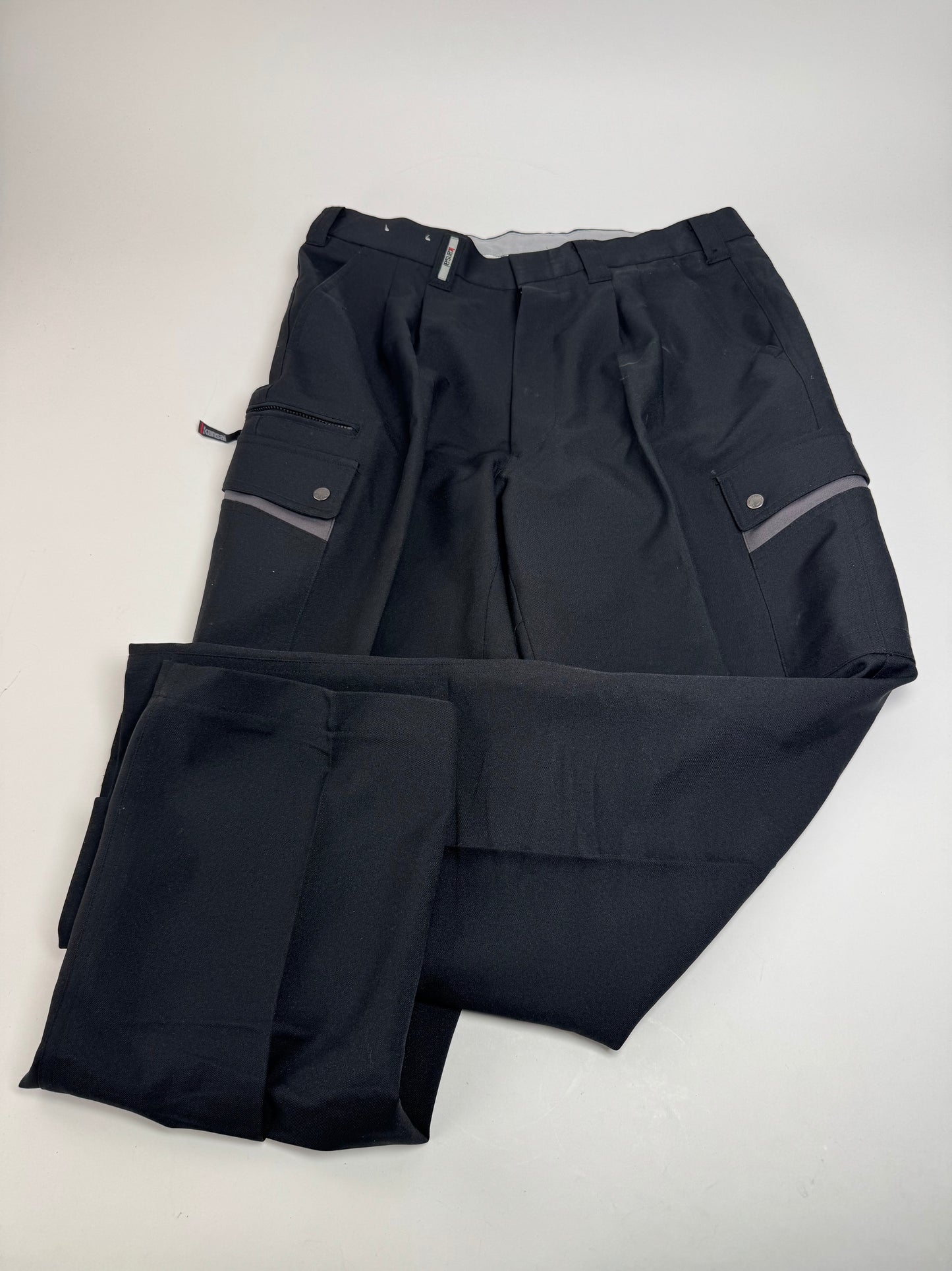 Vintage Kansai Yamamoto Workwear Pants Black S/M