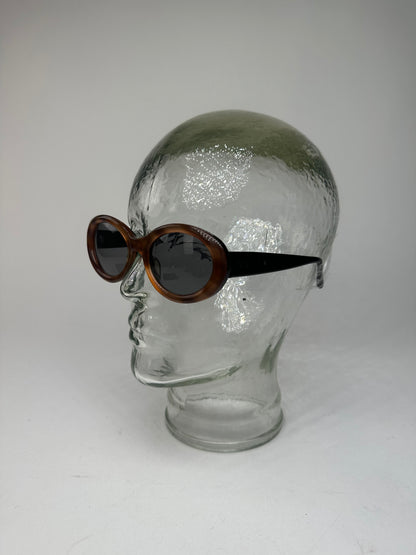 Vintage Celine Paris Sunglasses Black Brown