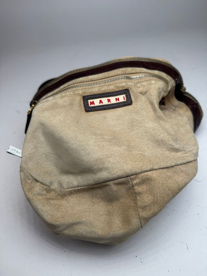 Vintage Marni Handbag beige Brown