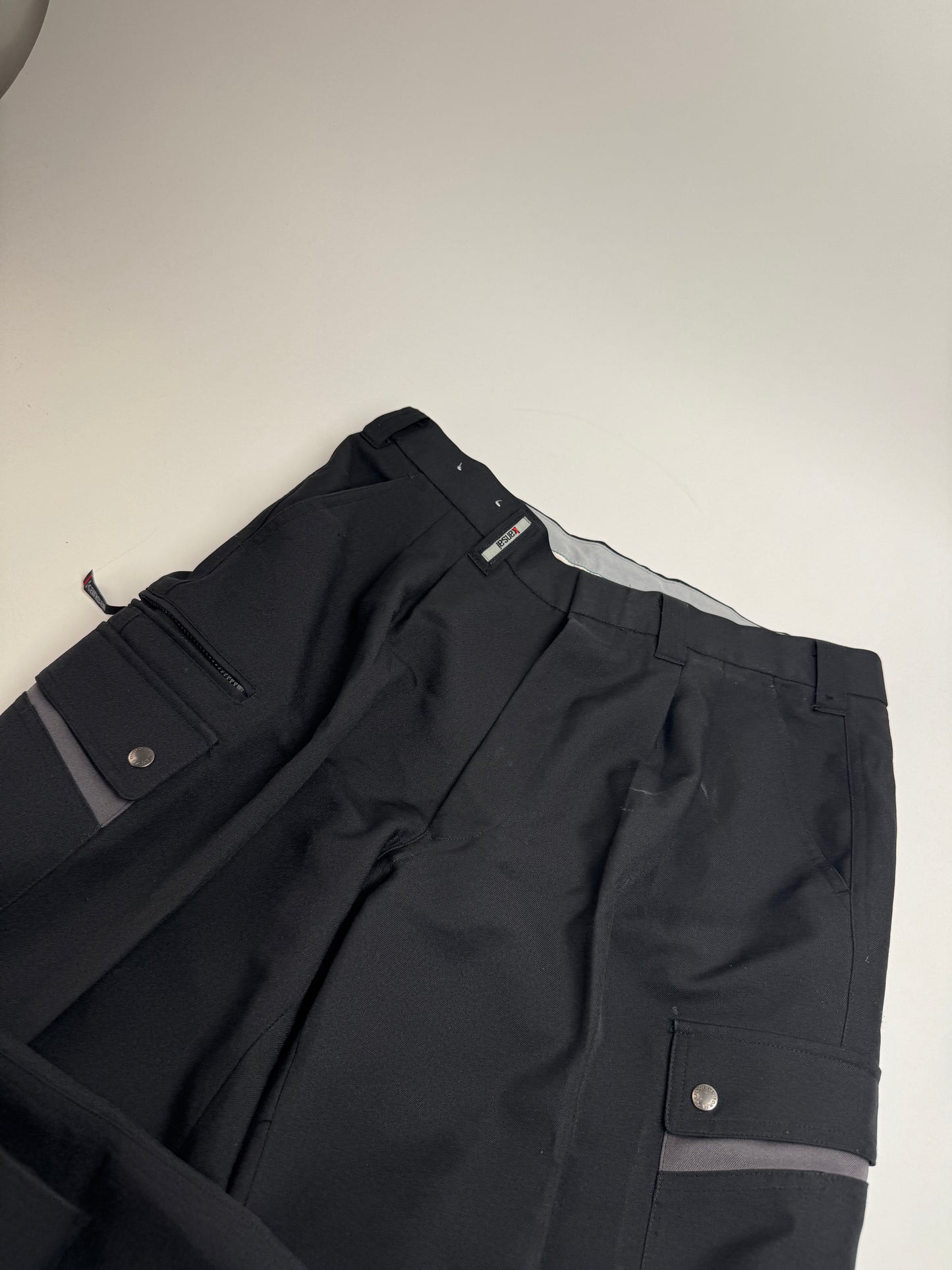 Vintage Kansai Yamamoto Workwear Pants Black S/M