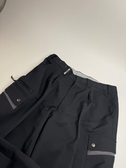 Vintage Kansai Yamamoto Workwear Pants Black S/M