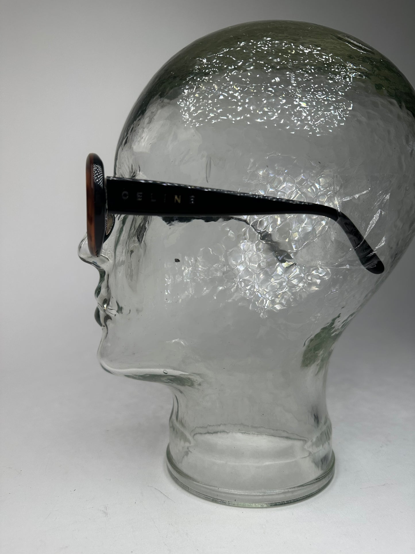 Vintage Celine Paris Sunglasses Black Brown