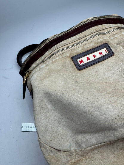 Vintage Marni Handbag beige Brown
