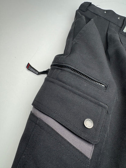 Vintage Kansai Yamamoto Workwear Pants Black S/M