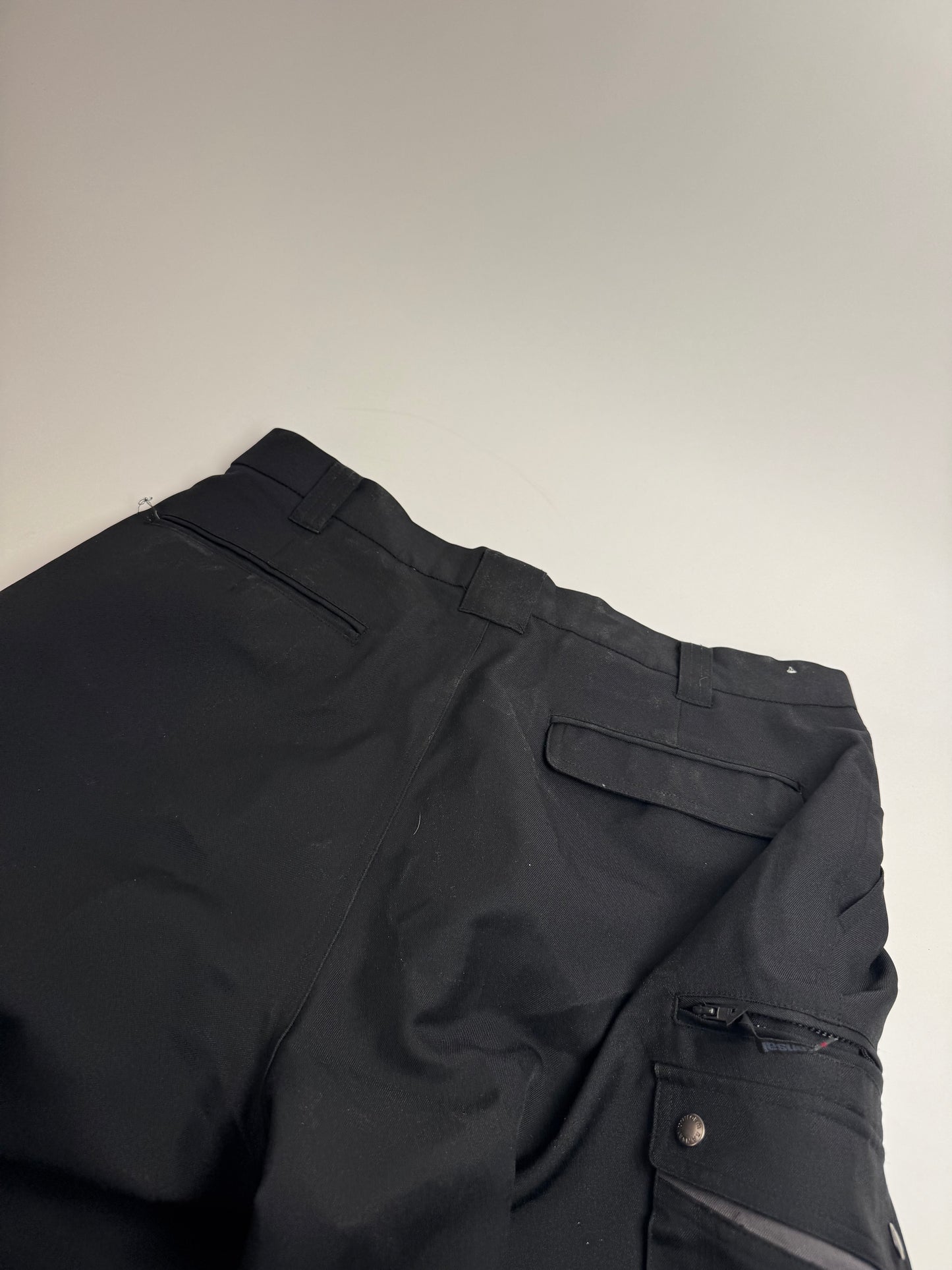 Vintage Kansai Yamamoto Workwear Pants Black S/M