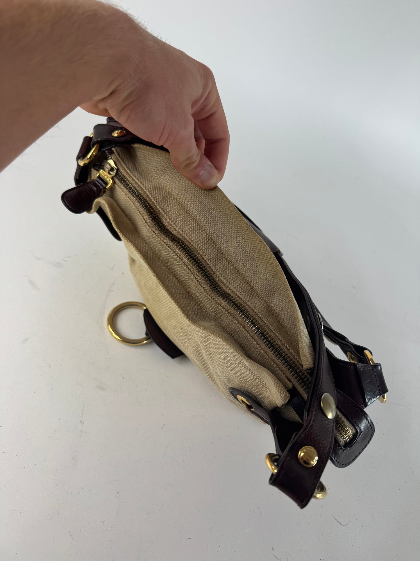 Vintage Marni Handbag beige Brown