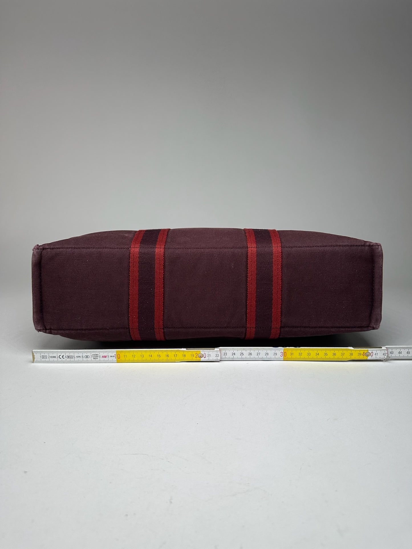 Vintage Hermes shopper bag purple