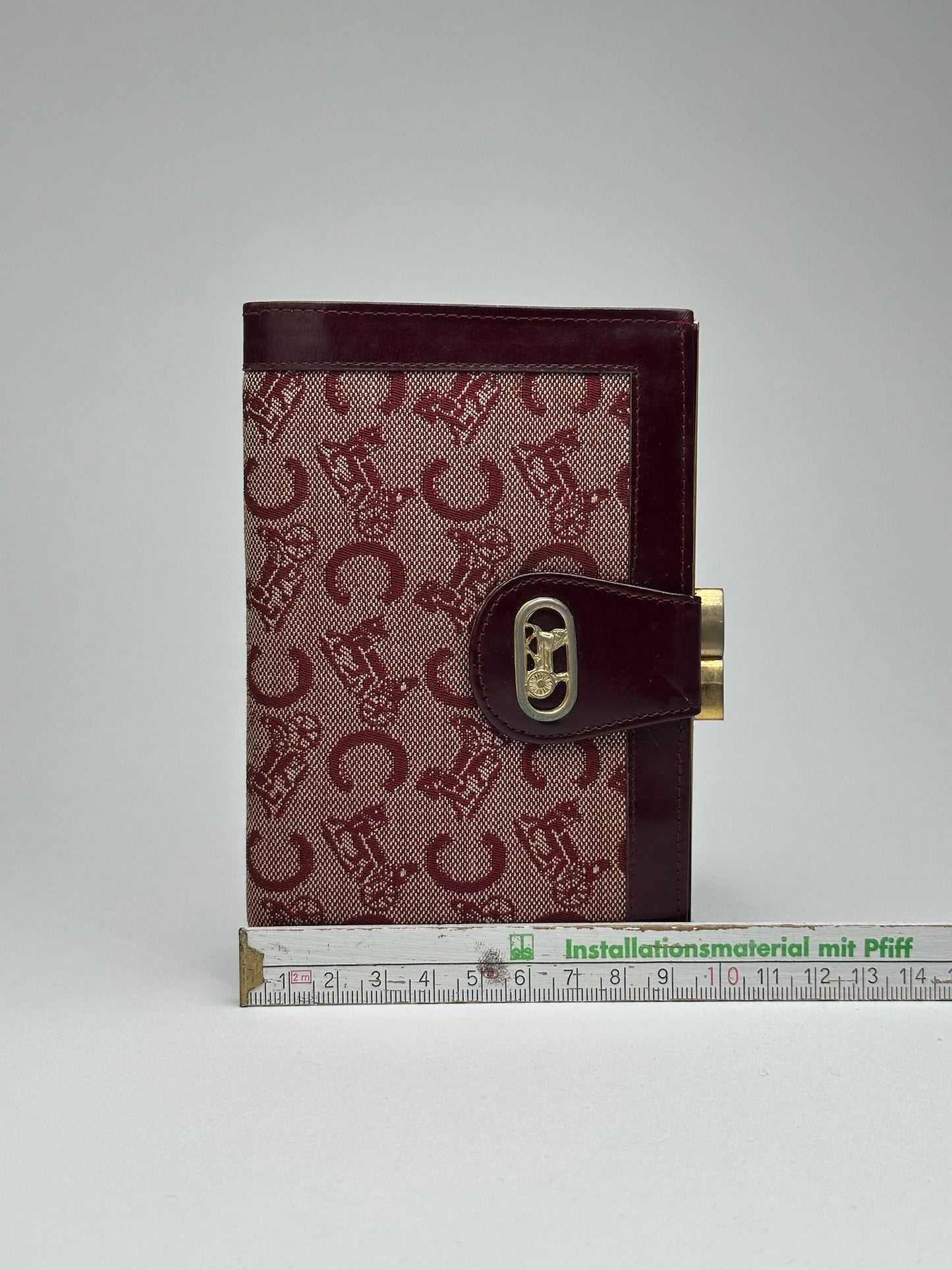 Vintage Celine Macadam Monogram wallet purple