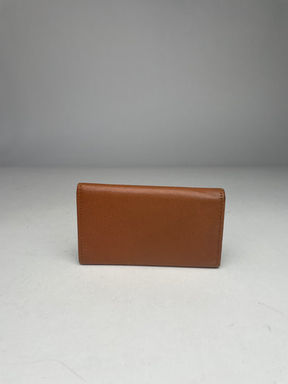 Vintage Dior Leather Key Holder Brown