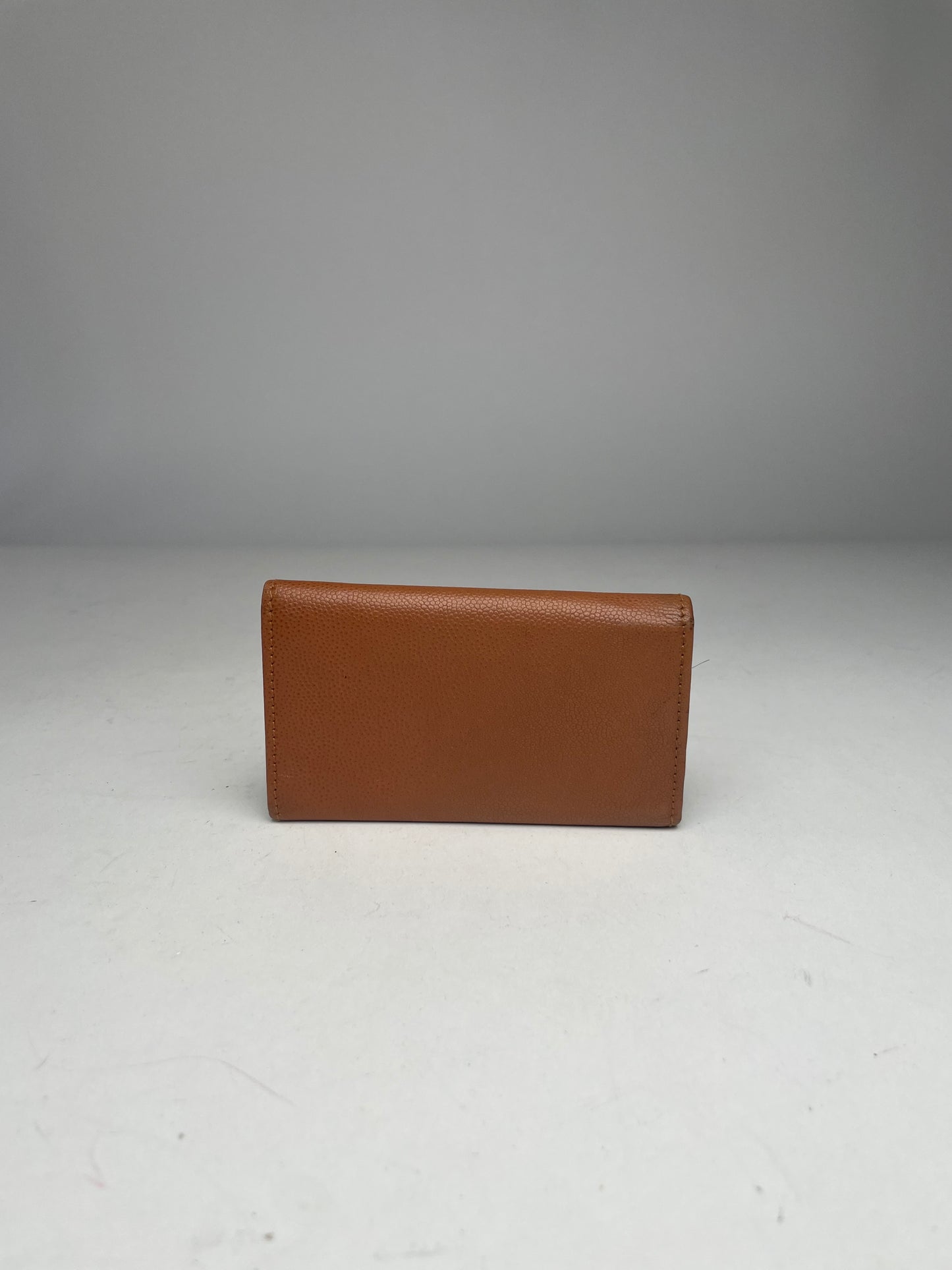 Vintage Dior Leather Key Holder Brown