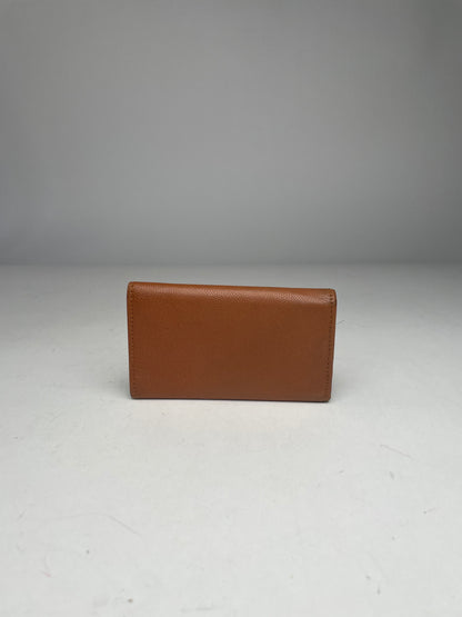 Vintage Dior Leather Key Holder Brown