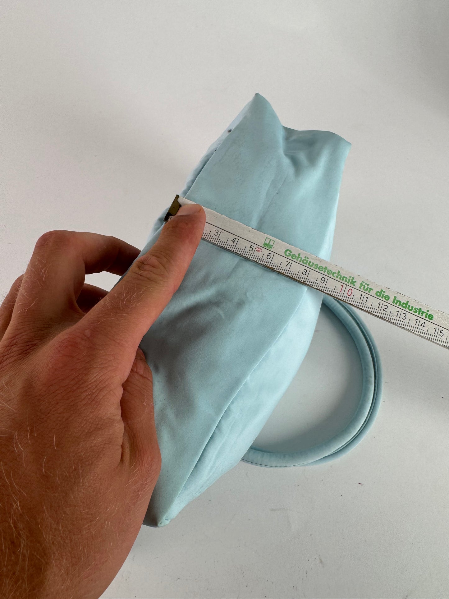 Vintage Bottega Veneta Reversible  nylon Shopper bag turquoise blue leopard