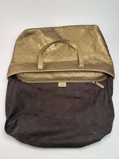 Sac Gucci Monogram Vintage Doré