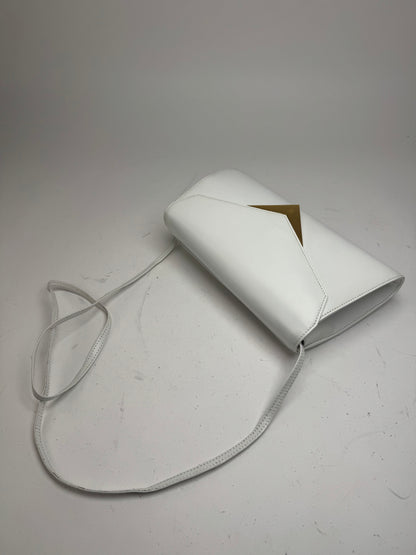 Vintage Givenchy leather Shoulder Bag / Crossbody Bag White