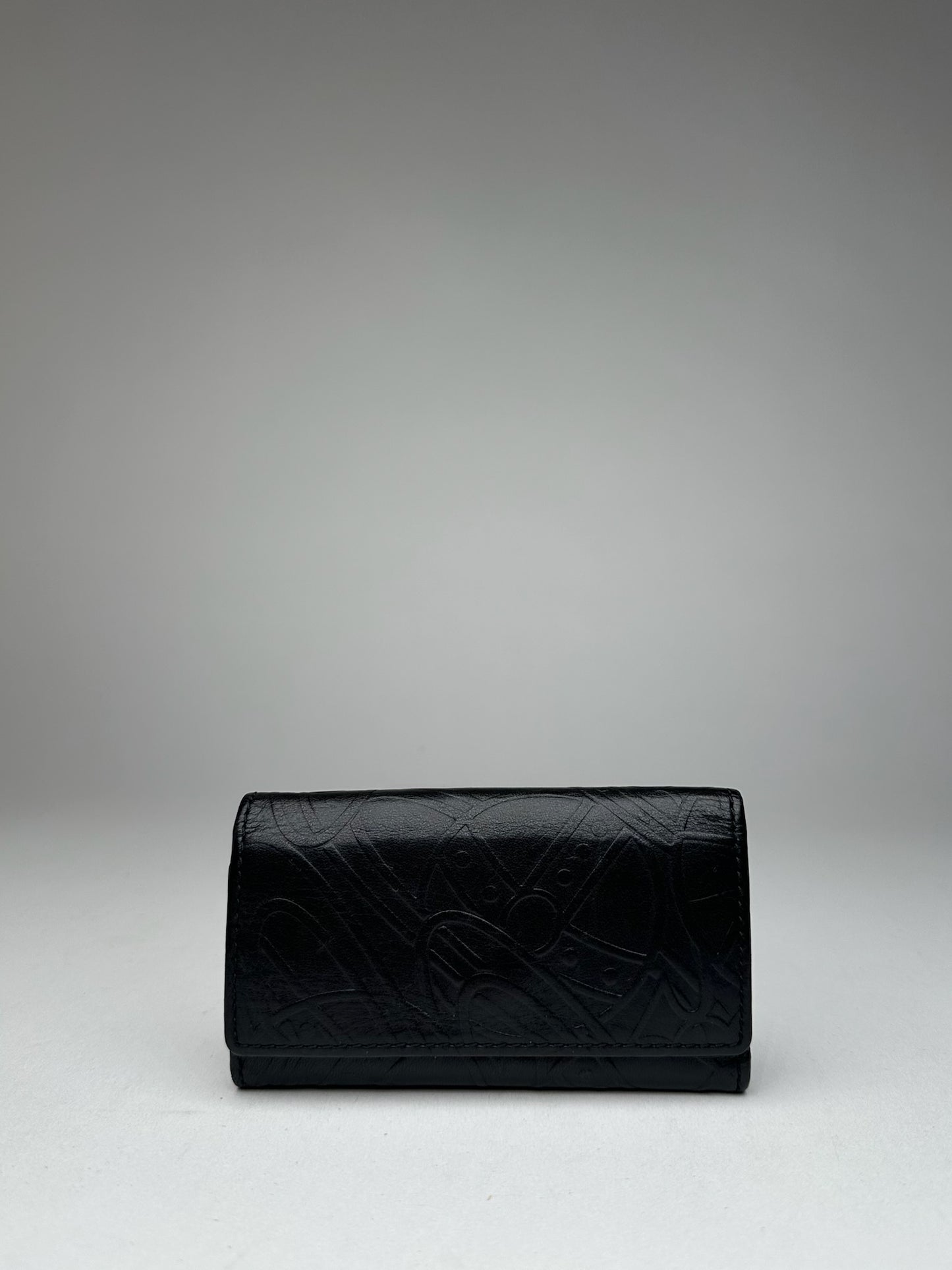 Vintage Vivienne Westwood Leather Key Holder Black