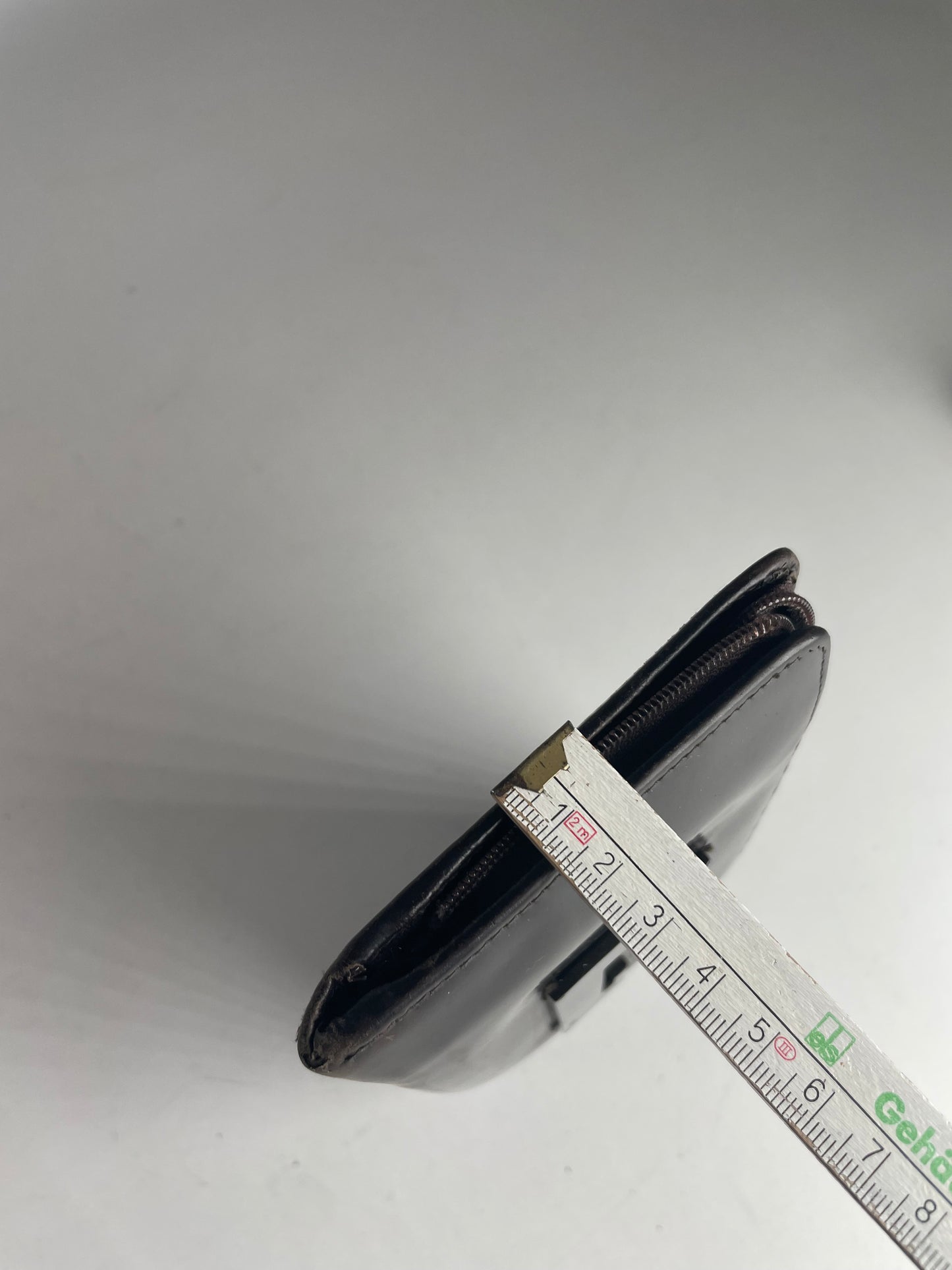 Vintage Gucci Patent Leather Wallet Brown