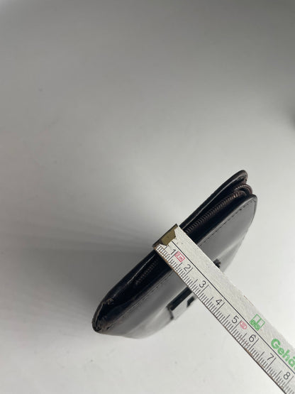 Vintage Gucci Patent Leather Wallet Brown