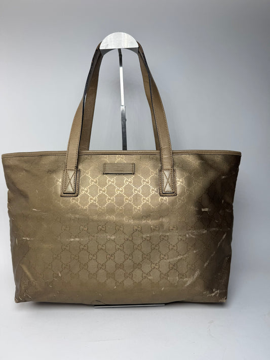 Sac Gucci Monogram Vintage Doré