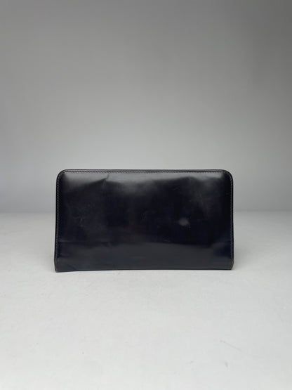 Vintage Gucci Patent Leather Wallet Brown