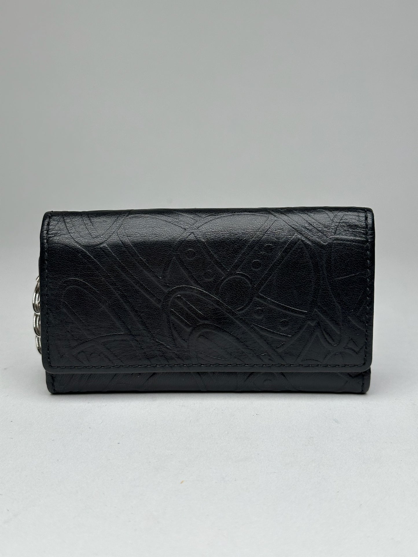 Vintage Vivienne Westwood Leather Key Holder Black