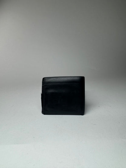Vintage Balenciaga Flapable leather wallet black