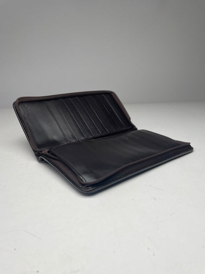 Vintage Gucci Patent Leather Wallet Brown