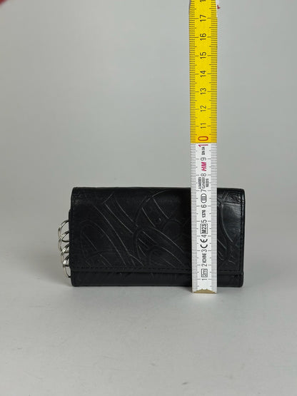 Vintage Vivienne Westwood Leather Key Holder Black