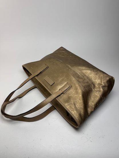 Sac Gucci Monogram Vintage Doré