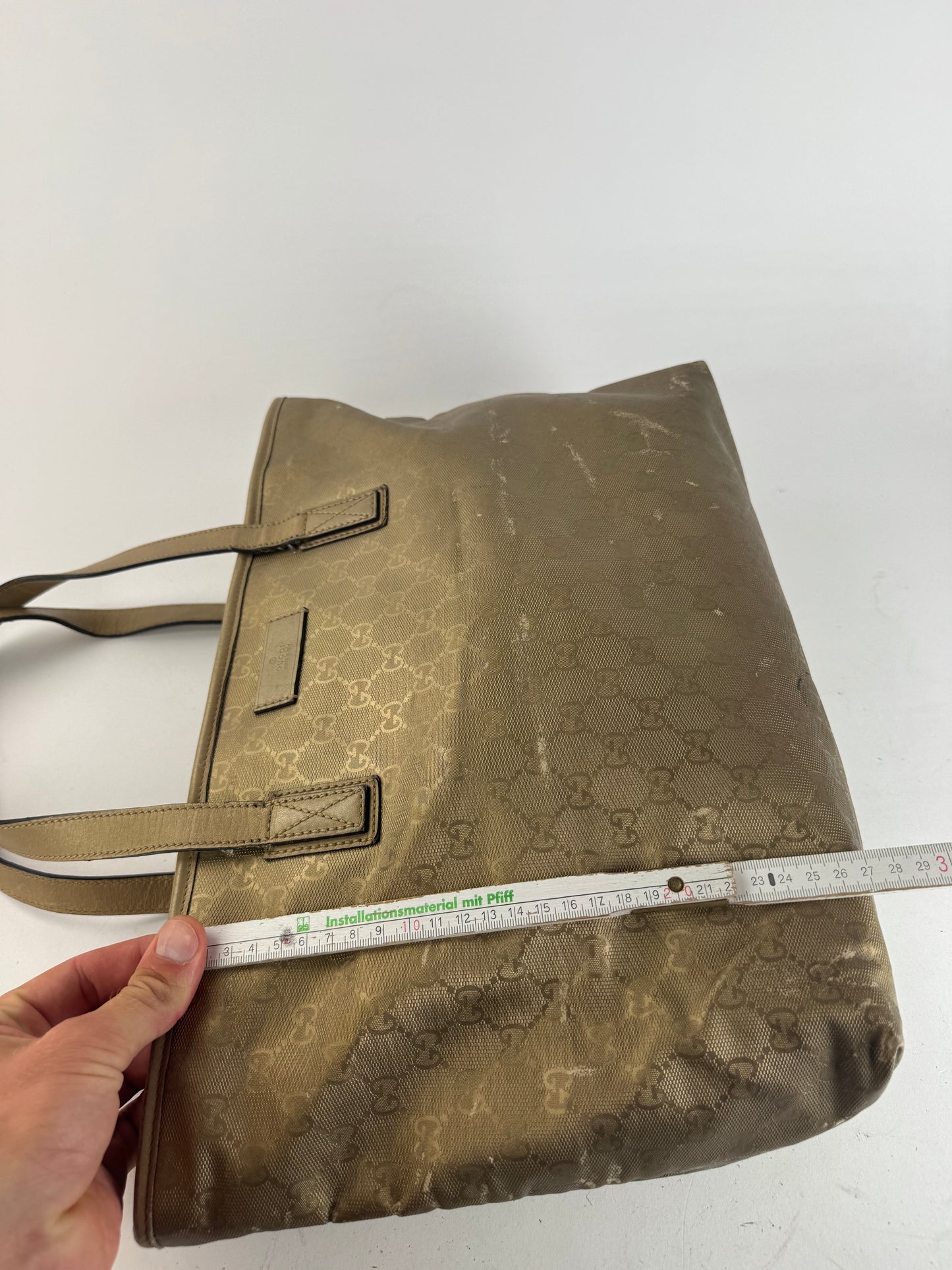 Sac Gucci Monogram Vintage Doré