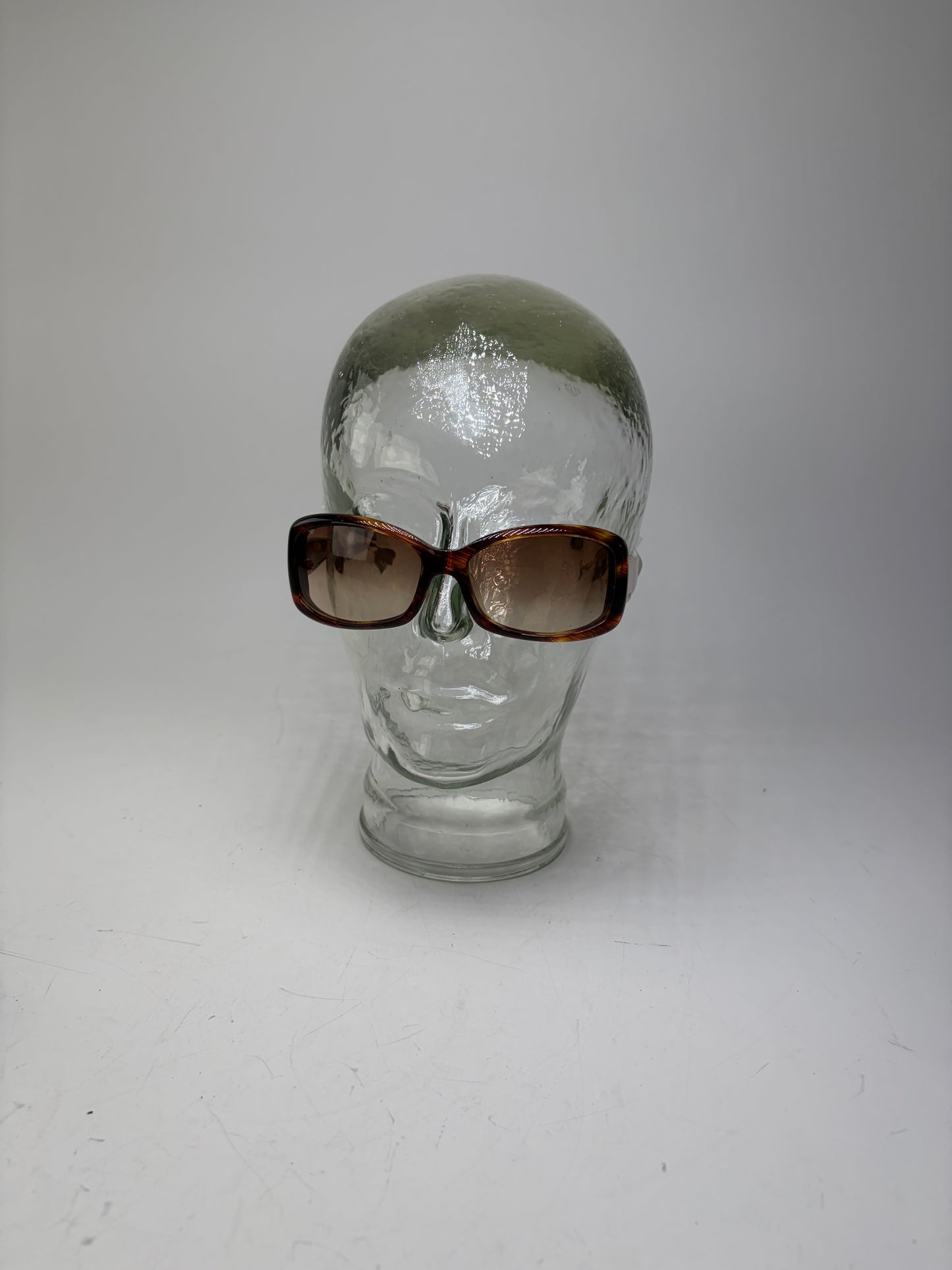 Vintage Loewe Acetate Sunglasses Tortoiseshell Brown Gold