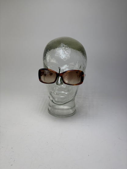 Vintage Loewe Acetate Sunglasses Tortoiseshell Brown Gold