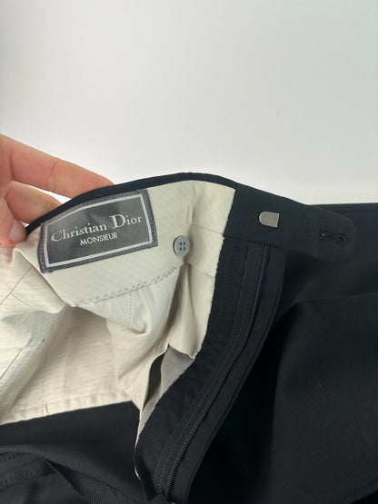 Vintage Wool Dior Pants Black M