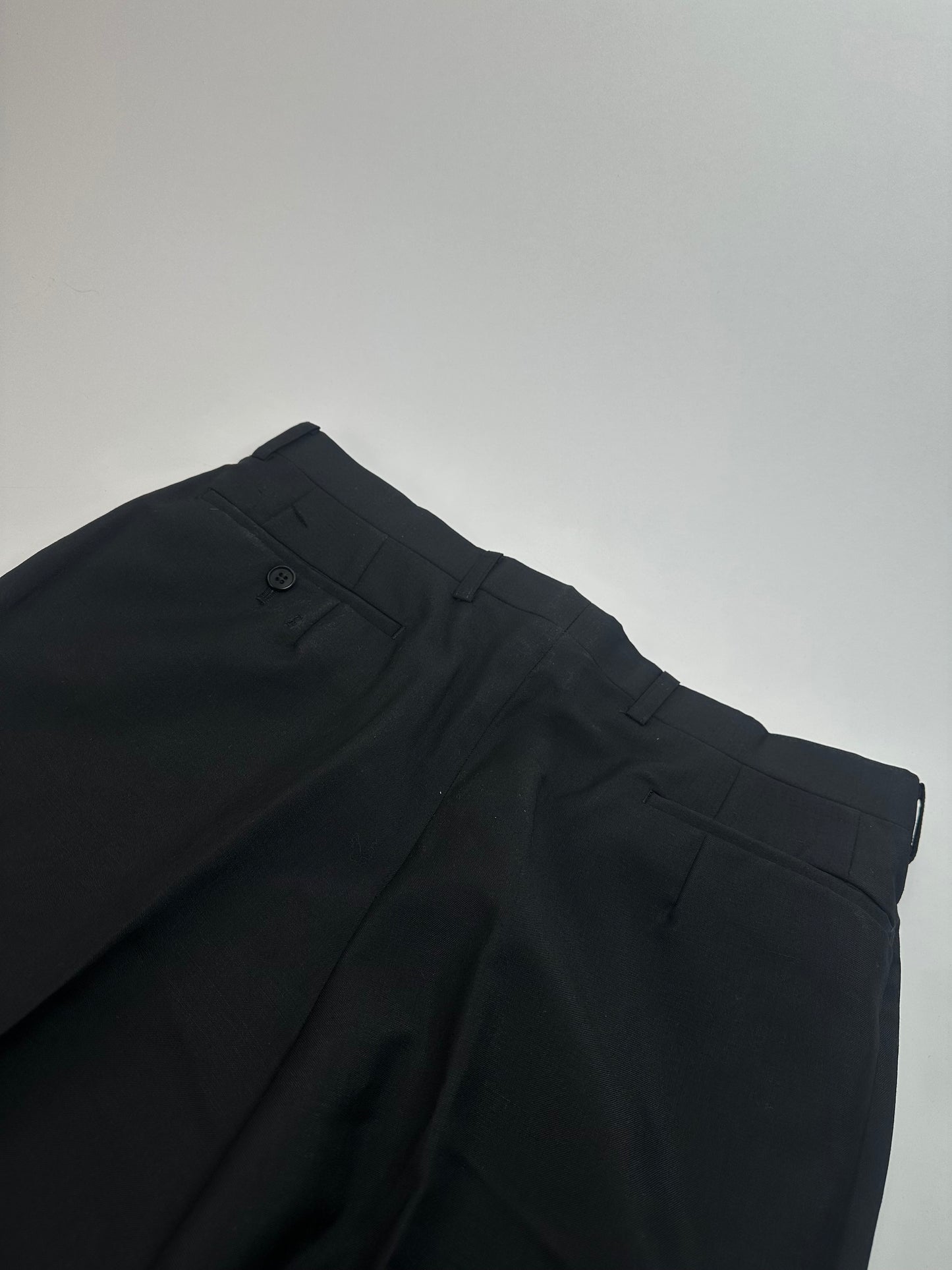 Vintage Wool Dior Pants Black M