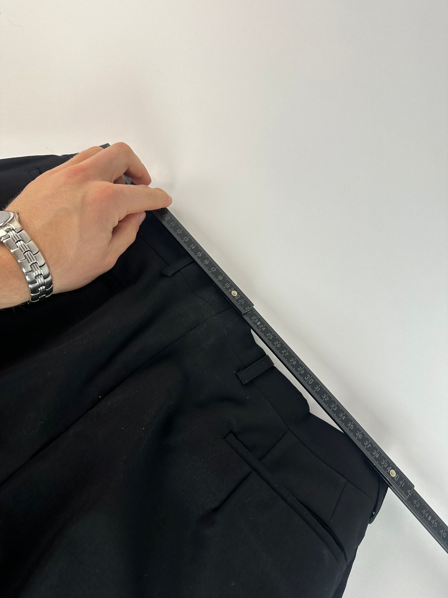 Vintage Wool Dior Pants Black M