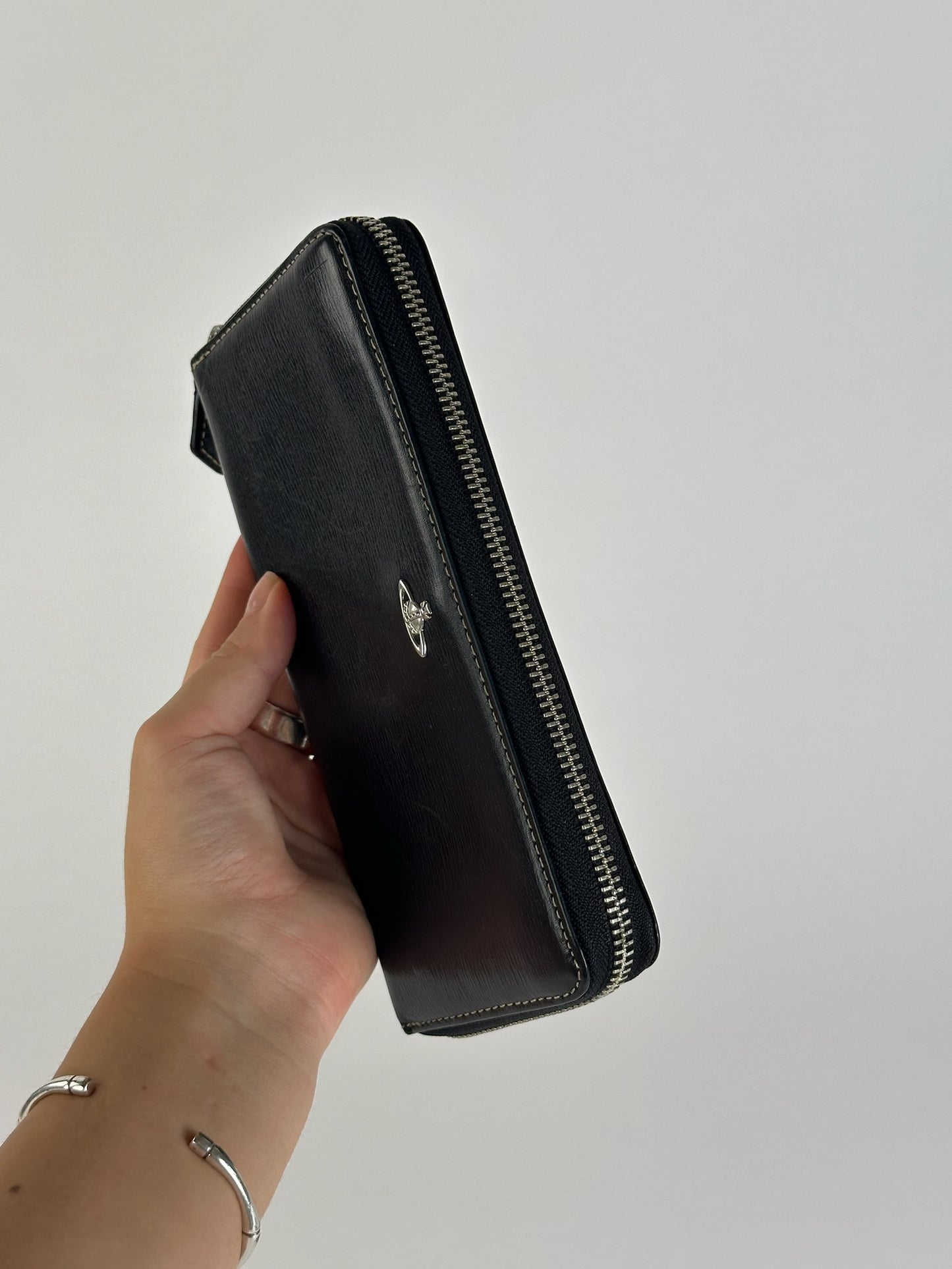 Vintage Vivienne Westwood Leather wallet Black