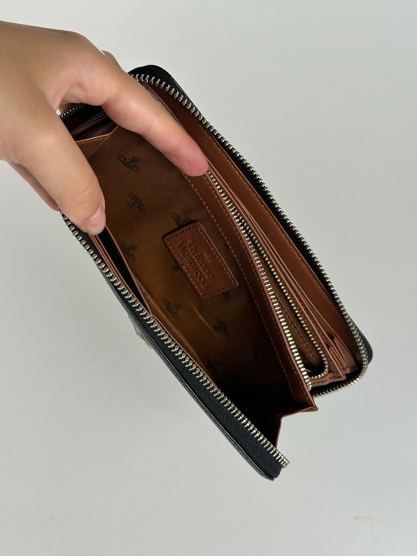 Vintage Vivienne Westwood Leather wallet Black