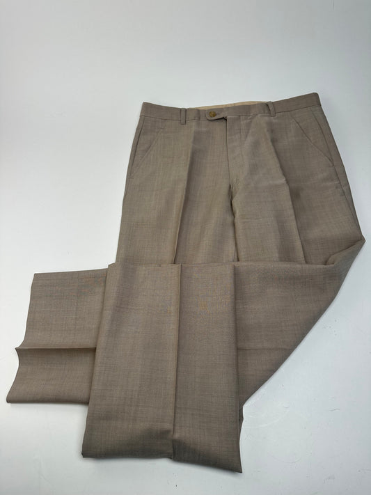 Vintage Dior Wool Pants Brown / Grey M
