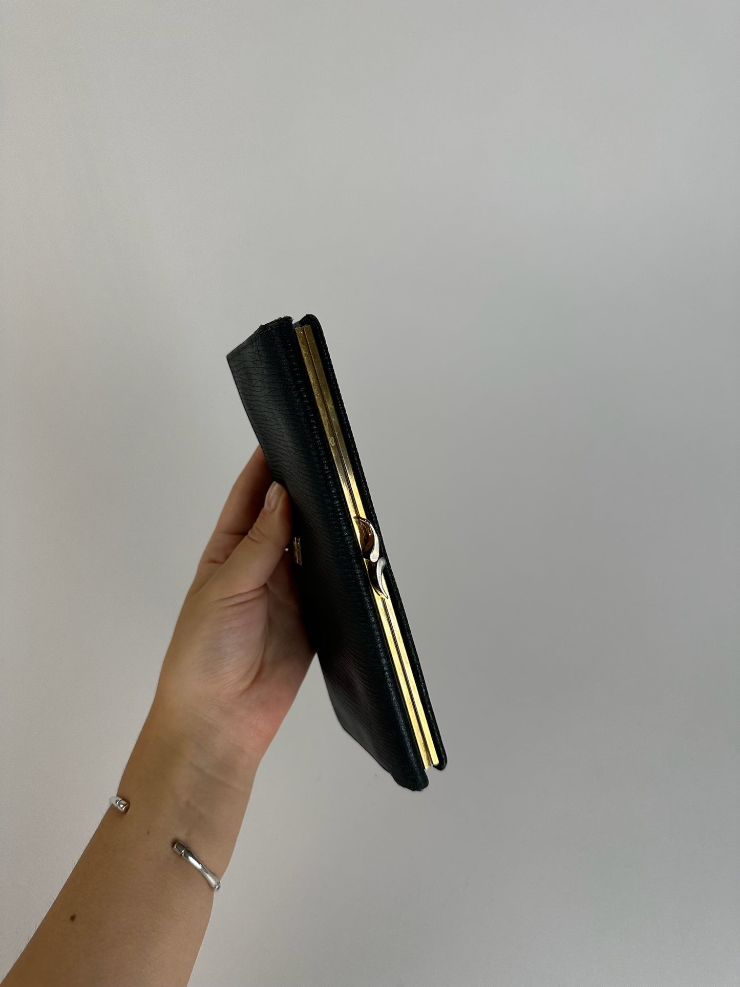 Vintage Givenchy Leather wallet Green